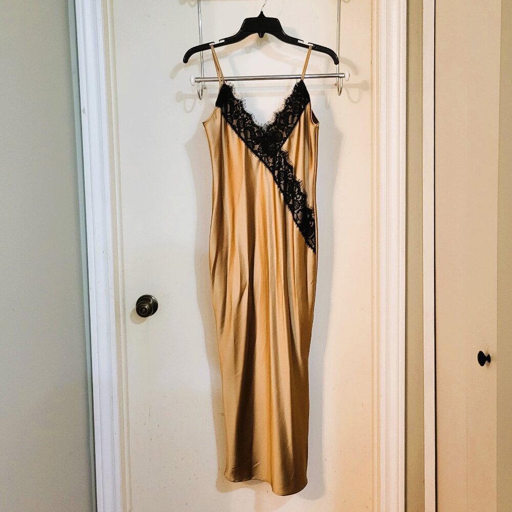 Topshop Slip Dress - Size 2 US (Size 6 UK) - Picture 2 of 11